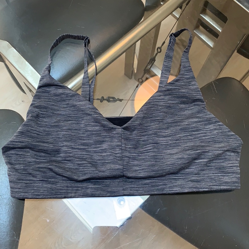 Adjustable Outdoor Voices Gray Sports Bra Large